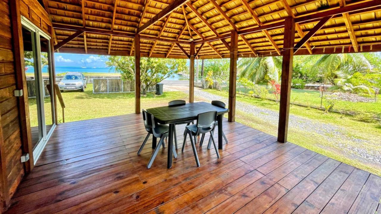 Raiatea - Bungalow Nautilus Lagoon Uturoa Exterior foto